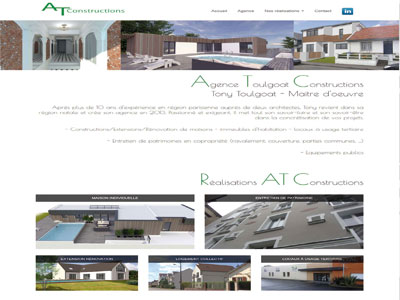 Site vitrine architecte