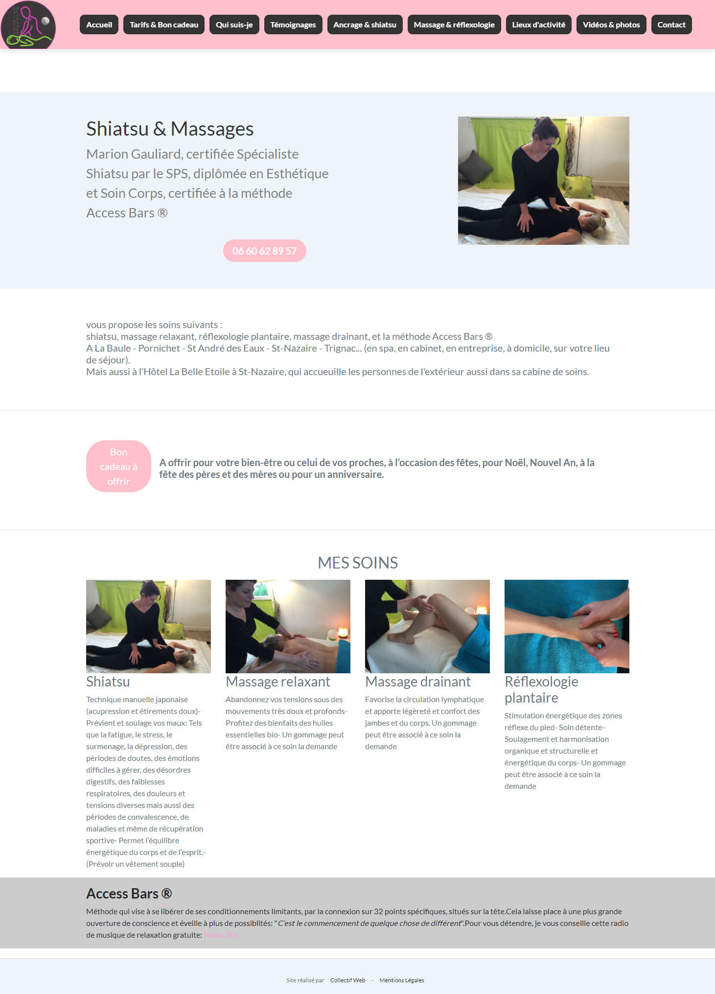 Creation site vitrine Saint-Nazaire